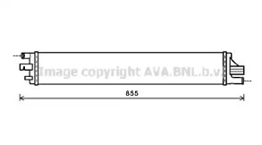 AVA QUALITY COOLING rta2559 -  Радиатор, охлаждение двигателя